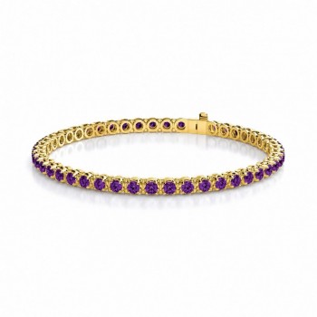 Bratara Tennis cu Ametist de 2.80 ct