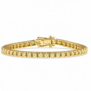 Bratara Tennis cu Diamante Fancy de 5.16 ct