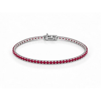 Bratara Tennis cu Rubine de 2.95 ct