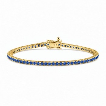 Bratara Tennis cu Safire de 1.92 ct