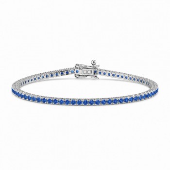 Bratara Tennis cu Safire de 1.92 ct