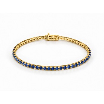 Bratara Tennis cu Safire de 2.95 ct