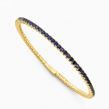 Bratara Tennis cu Safire de 3.07 ct