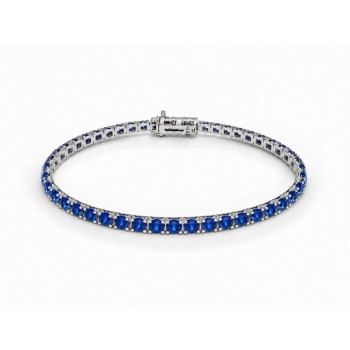 Bratara Tennis cu Safire de 6.00 ct