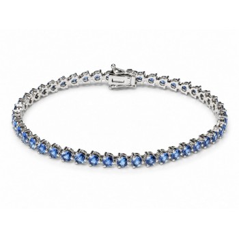 Bratara Tennis cu Safire de 7.06 ct
