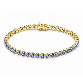 Bratara Tennis cu Safire de 7.06 ct