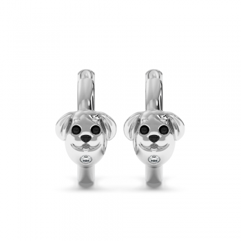 Cercei cu Diamante de 0.02 ct