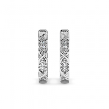 Cercei cu Diamante de 0.05ct