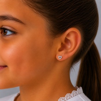 Cercei cu Diamante de 0.08ct