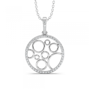 Pandantiv cu Diamante de 0.24ct