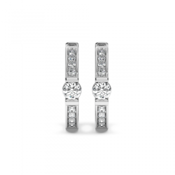 Cercei cu Diamante de 0.41ct