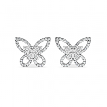 Cercei cu diamante de 0.68 ct