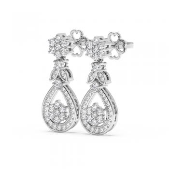 Cercei cu Diamante de 0.71ct