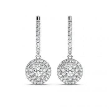 Cercei cu Diamante de 0.87ct