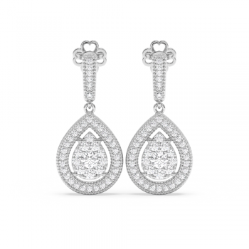 Cercei cu Diamante de 0.88ct