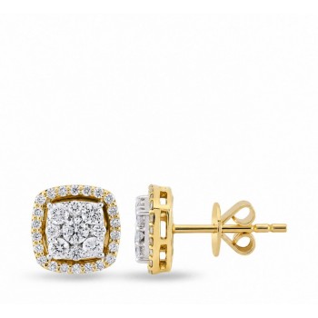 Cercei cu Diamante de 1.02 ct