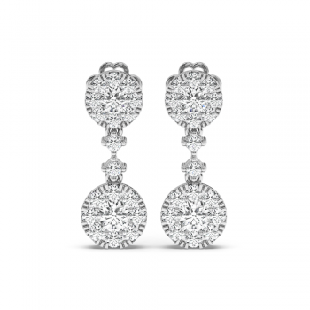 Cercei cu Diamante de 1.29ct