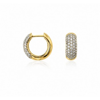 Cercei cu diamante de 1.30 ct