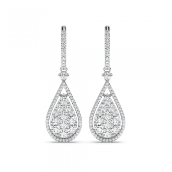 Cercei cu Diamante de 1.86ct