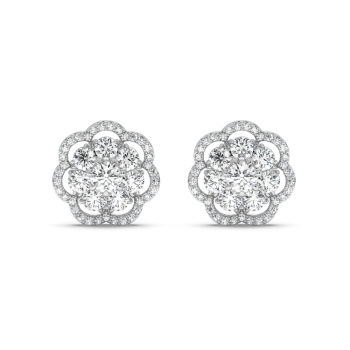 Cercei cu Diamante de 2.28 ct