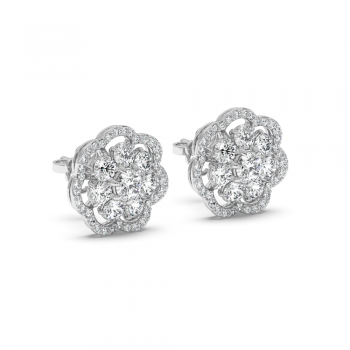 Cercei cu Diamante de 2.28 ct