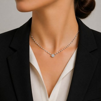 Colier cu Diamante de 1.12 ct