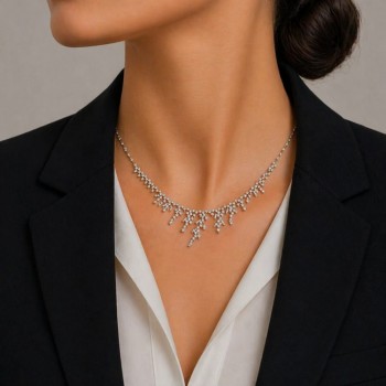 Colier cu Diamante de 3.89 ct