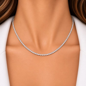 Colier Tennis cu diamante de 2.64 ct
