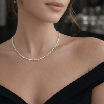 Colier Tennis cu diamante de 2.55 ct