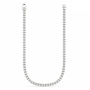 Colier Tennis cu diamante de 7.23ct
