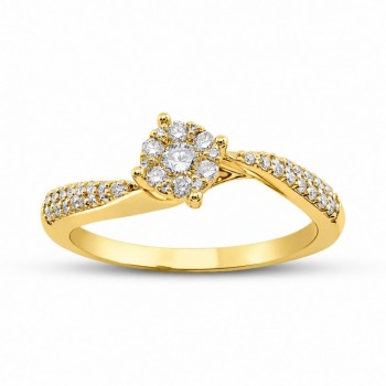 Inel cu Diamante de 0.35 ct