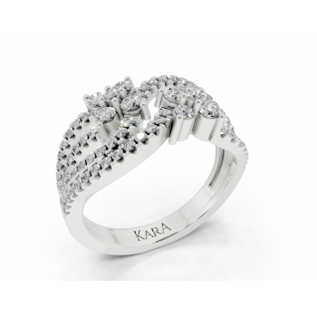 Inel cu diamante de 0.63ct