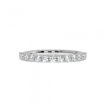 Inel Verigheta Semi Eternity cu Diamante de 0.78 ct