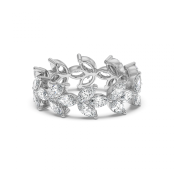 Inel Verigheta Semi Eternity cu Diamante de 2.40 ct