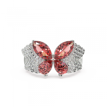 Inel cu Rubine de 2.24 ct si Diamante de 0.27ct