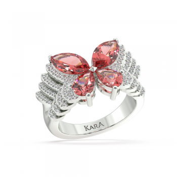 Inel cu Rubine de 2.24 ct si Diamante de 0.27ct