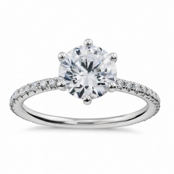 Inel de logodna cu Diamant central de 2.34 ct si diamante laterale de 0.30 ct