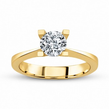Inel de logodna Solitaire cu diamant de 0.6 ct