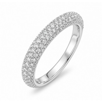 Inel Semi Eternity/ Verigheta cu Diamante de 0.63 ct