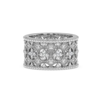 Inel Verigheta cu Diamante de 0.57 ct