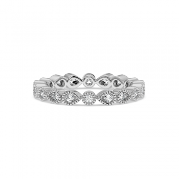 Inel Verigheta Eternity cu Diamante de 0.34ct 