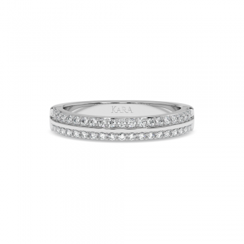 Inel/Verigheta Semi Eternity cu Diamante de 0.35 ct
