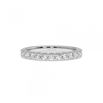 Inel/Verigheta Semi Eternity cu Diamante de 0.62 ct