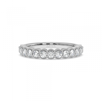 Inel/Verigheta Semi Eternity cu Diamante de 0.79 ct