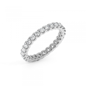 Inel Verigheta Eternity cu Diamante de 1.24ct