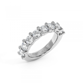 Inel/Verigheta Semi Eternity cu Diamante de 2.07ct
