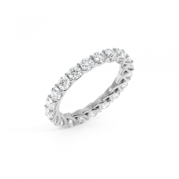 Inel Verigheta Eternity cu Diamante de 2.20ct