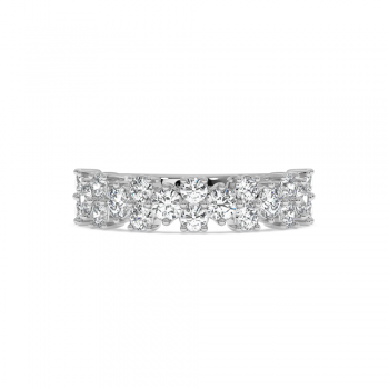 Inel Verigheta Semi Eternity cu Diamante de 1.30 ct
