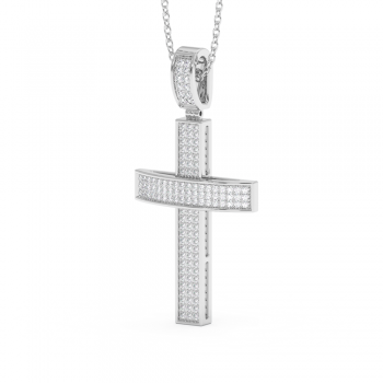 Pandantiv Cruciulita cu Diamante de 0.40ct