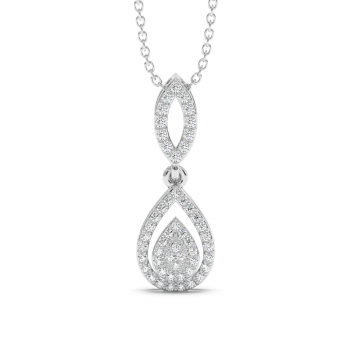 Pandantiv cu Diamante cu 0.29 ct